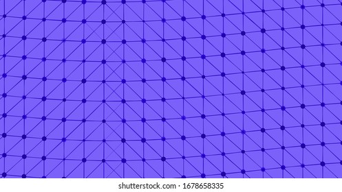 Low Polygonal Mesh computation Art background illustration