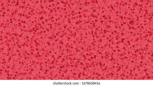 Low Polygonal Mesh computation Art background illustration