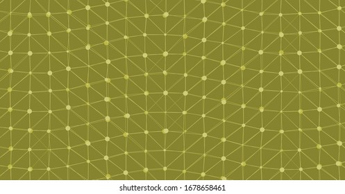 Low Polygonal Mesh computation Art background illustration