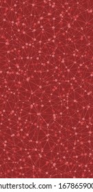 Low Polygonal Mesh computation Art background illustration