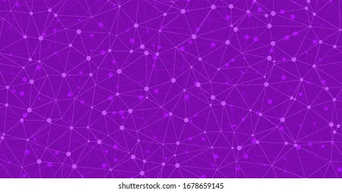 Low Polygonal Mesh computation Art background illustration