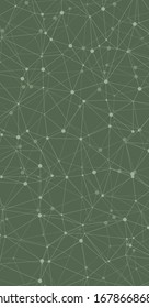 Low Polygonal Mesh computation Art background illustration