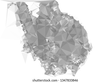 Low polygonal mosaic background.