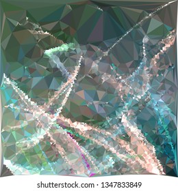 Low polygonal mosaic background.