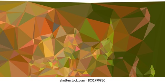 Low polygonal mosaic layout for horizontal banner, label, tag, flyer and abstract web background. Copy space. Vector clip art.