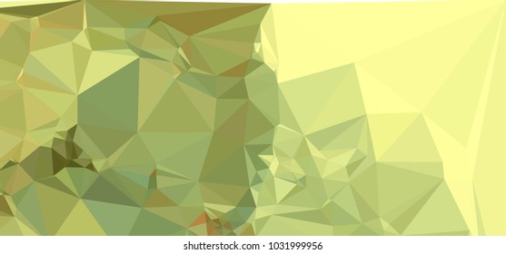 Low polygonal mosaic layout for horizontal banner, label, tag, flyer and abstract web background. Copy space. Vector clip art.