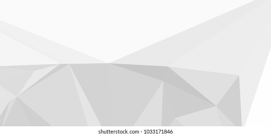 Low polygonal mosaic layout for horizontal banner, label, tag, flyer and abstract web background. Copy space. Vector clip art.