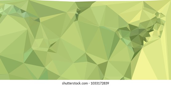 Low polygonal mosaic layout for horizontal banner, label, tag, flyer and abstract web background. Copy space. Vector clip art.