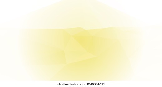 Low polygonal mosaic layout for horizontal banner, label, tag, flyer and abstract web background. Copy space. Vector clip art.