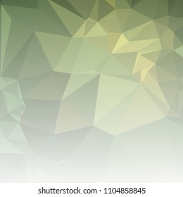 Low polygonal mosaic square layout with transparent bottom for banner, label, tag, flyer and abstract web background. Copy space. Vector clip art.