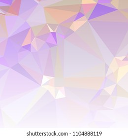 Low polygonal mosaic square layout with transparent bottom for banner, label, tag, flyer and abstract web background. Copy space. Vector clip art.