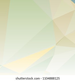 Low polygonal mosaic square layout with transparent bottom for banner, label, tag, flyer and abstract web background. Copy space. Vector clip art.