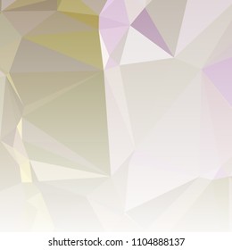 Low polygonal mosaic square layout with transparent bottom for banner, label, tag, flyer and abstract web background. Copy space. Vector clip art.