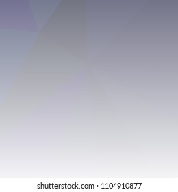 Low polygonal mosaic square layout with transparent bottom for banner, label, tag, flyer and abstract web background. Copy space. Vector clip art.