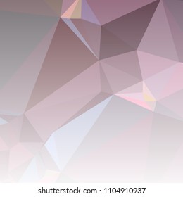 Low polygonal mosaic square layout with transparent bottom for banner, label, tag, flyer and abstract web background. Copy space. Vector clip art.