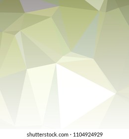 Low polygonal mosaic square layout with transparent bottom for banner, label, tag, flyer and abstract web background. Copy space. Vector clip art.
