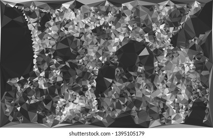 Low polygonal mosaic texture. Abstract pattern