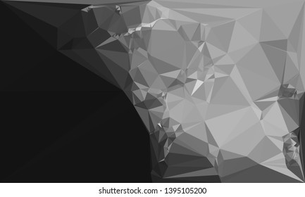 Low polygonal mosaic texture. Abstract pattern