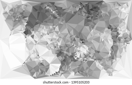 Low polygonal mosaic texture. Abstract pattern