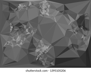 Low polygonal mosaic texture. Abstract pattern