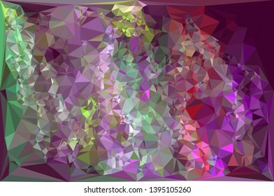Low polygonal mosaic texture. Abstract pattern