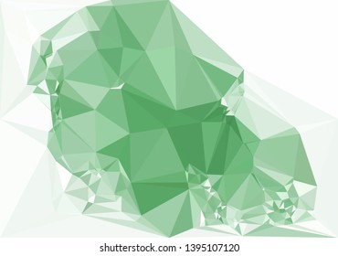 Low polygonal mosaic texture. Abstract pattern