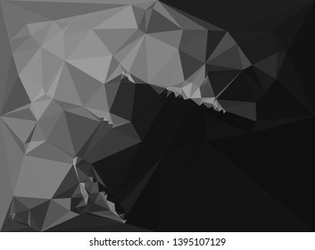Low polygonal mosaic texture. Abstract pattern