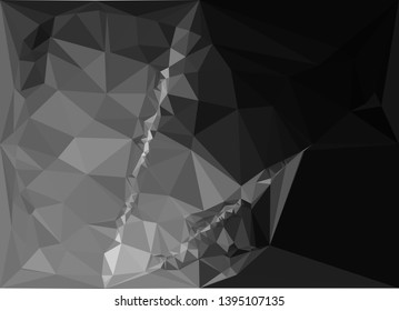 Low polygonal mosaic texture. Abstract pattern