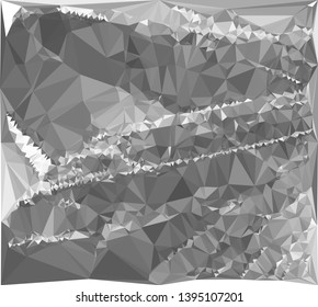 Low polygonal mosaic texture. Abstract pattern