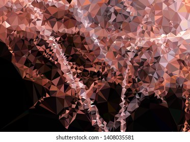 Low polygonal mosaic texture. Abstract pattern. 