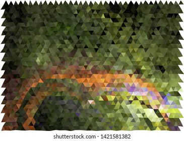 Low polygonal mosaic texture. Abstract pattern.