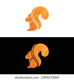 Low Polygonal Rabbit animal light brown Color