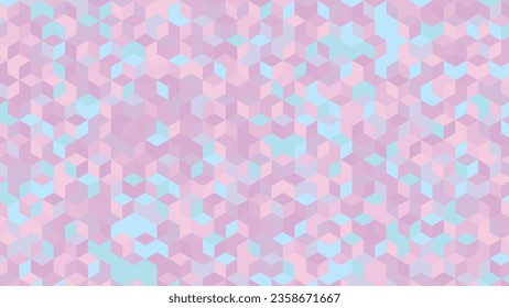 Low Polygonal Triangle Color Background