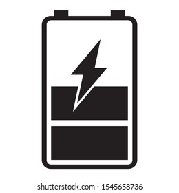 Low Power IoT Devices Concept Vector Battery Cell Icon design
