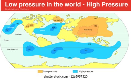 Baja presión, alta presión Mundo
