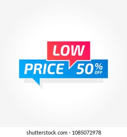 Low Price 50% Off Commercial Tag