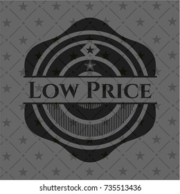 Low Price black emblem