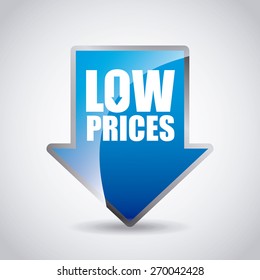 low price design, vector illustration eps10 graphic 