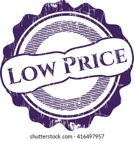 Low Price grunge style stamp