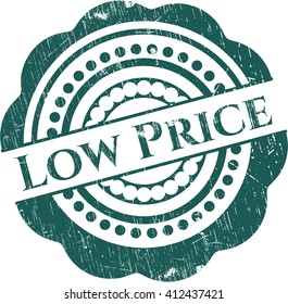 Precio bajo con textura de sello de caucho