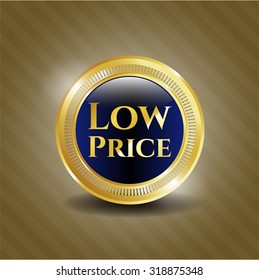 Emblema brillante de bajo precio