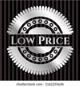 Low Price silver shiny badge