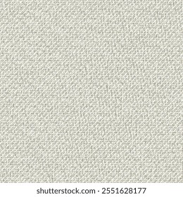 Low quality gray fabric. Linen and cotton dishcloth used in the kitchen. Rough textile background. Abstract vector seamless.