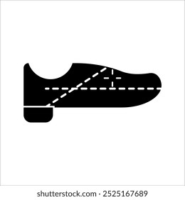Low shoe doodles icon vector design illustration