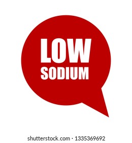 Low Sodium Label Sign Stickers Stock Vector (Royalty Free) 1335369692 ...