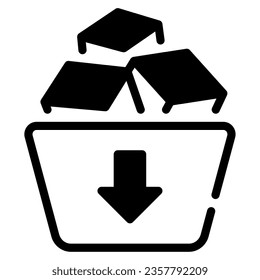 Low Sugar Choices Icon Illustration for uiux, infographic, etc