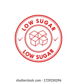 Low Sugar Logo Design Template Illustration Stock Vector (Royalty Free ...