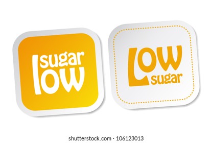 Low sugar stickers