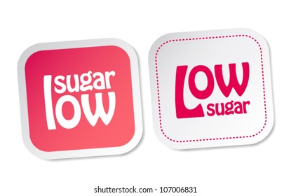 Low sugar stickers