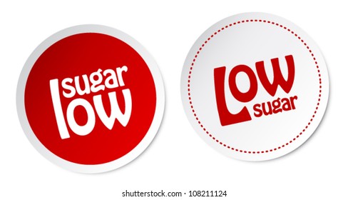 Low sugar stickers